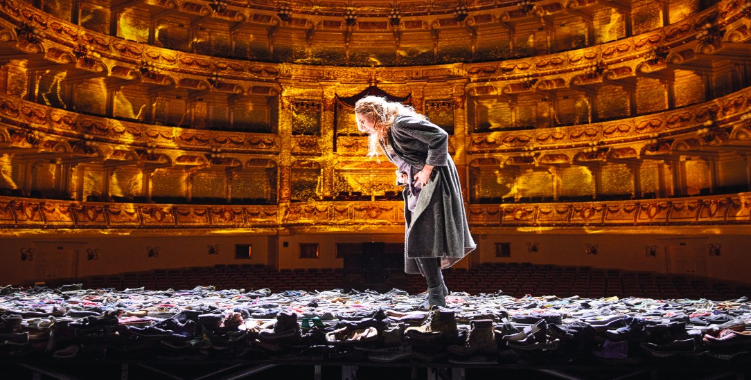 Verstoßen: Hagar (Stephanie Atanasov) in »Die andere Frau« in der Semperoper Dresden (Foto: Semperoper/Ludwig Olah)