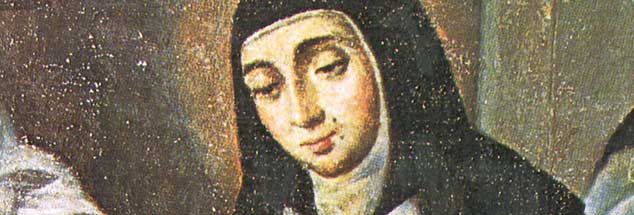 Teresa von Àvila auf einem Gemälde aus dem 17. Jahrhundert: Am 28. März würde sie 500 Jahre alt. Zu alt, um heute noch stilbildend sein zu können? Das Gegenteil ist richtig, findet Autorin Irene Leicht. (Foto: kna)