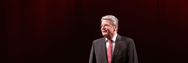 Große Erwartungen an Joachim Gauck: Erstmals soll ein Akteur der Friedlichen Revolution aus dem Osten Deutschlands  zum überparteilichen Bundespräsidenten gewählt werden (Foto: pa/Frey)