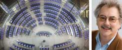 Was wird in diesem Bundestag in den kommenden Jahren geschehen? "Die Wahlsiegerin des 24. Septembers 2017 heißt Angst", sagt Wolfgang Kessler (rechts). (Foto: pa/Kappeler)