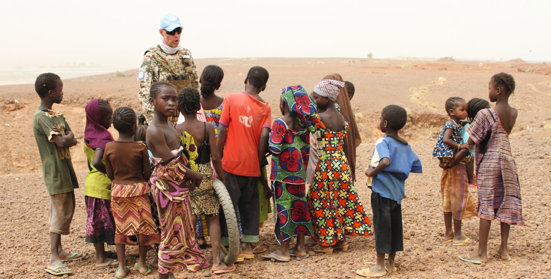 Umstrittener Einsatz: Deutscher UN-Soldat in Mali (Foto: PA/DPA/Kristin Palitza)