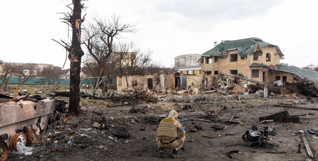 Zerstörung in Bucha: Experten gehen von einem langen Krieg in der Ukraine aus. (Foto: IMAGO/ZUMA Wire)