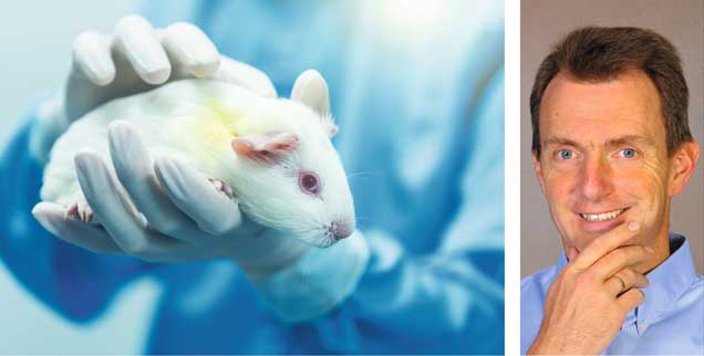 Der Neurobiologe Konrad Lehmann hält Tierversuche für notwendig, die Forscher gingen verantwortungsvoll damit um (Fotos: jxfzsy/Istockphoto; privat)