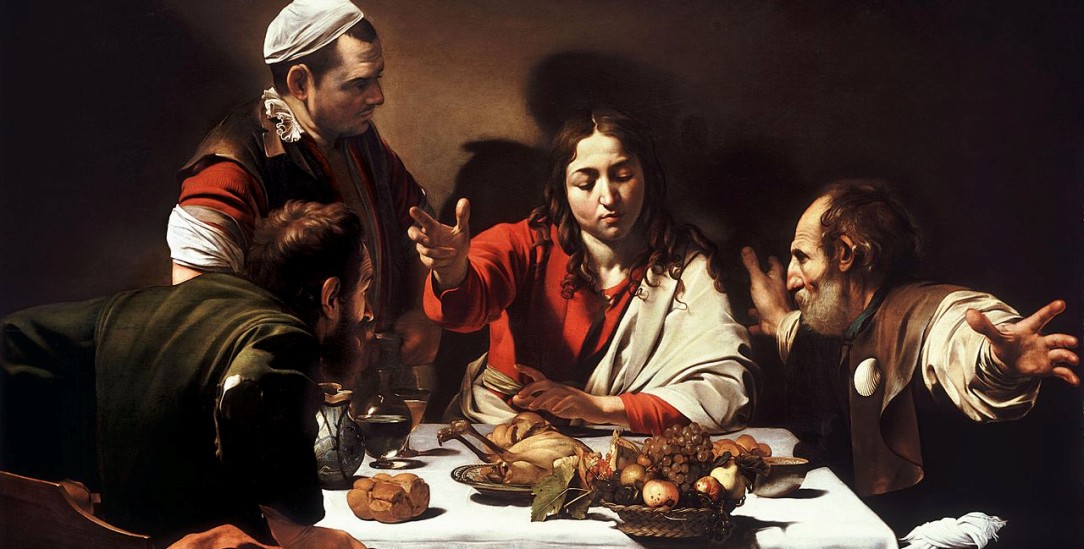 »Da gingen ihnen die Augen auf und sie erkannten ihn«: Die Emmausjünger und ihre Gotteserfahrung, gemalt von Caravaggio (Foto: Wikimedia)
