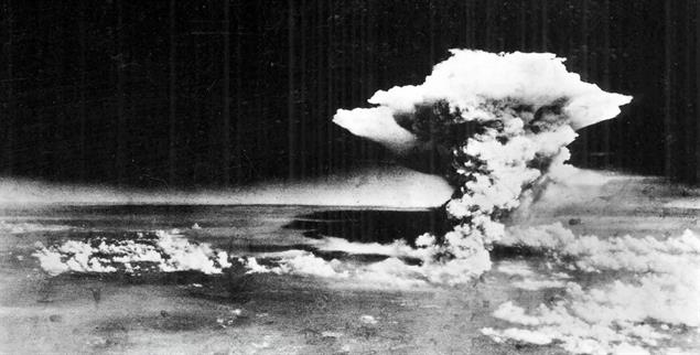 Hiroshima am 6. August 1945 (Foto: pa/United Archives)