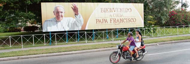  Ein Papst macht Tempo: Per Personalpolitik baut Franziskus die katholische Kirche in Lateinamerika um. (Foto: pa/Becerra)

