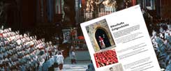 Rätselhafte Zeitgeschichte: Was wurde aus der Ökumene nach derm Konzil? Welchen Spitznamen trug Papst Johannes XXIII. bei seinen Sicherheitsbeamten? Und über welches Buch fiel der Theologe Hans Küng in Rom? Lösen Sie das Rätsel zum Konzil aus Publik-Fourm, 17/2012: Hier auf Publik-Forum.de