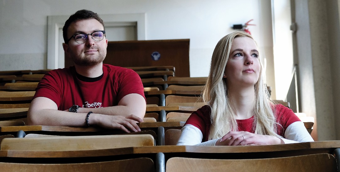 Als Erste an der Uni: Fabian und Julia sind Arbeiterkinder.