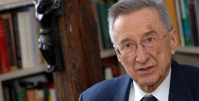 Peter Hünermann, aufgenommen am 25. Februar 2008 in Rottenburg. (Foto: KNA-Bild/Harald Oppitz)