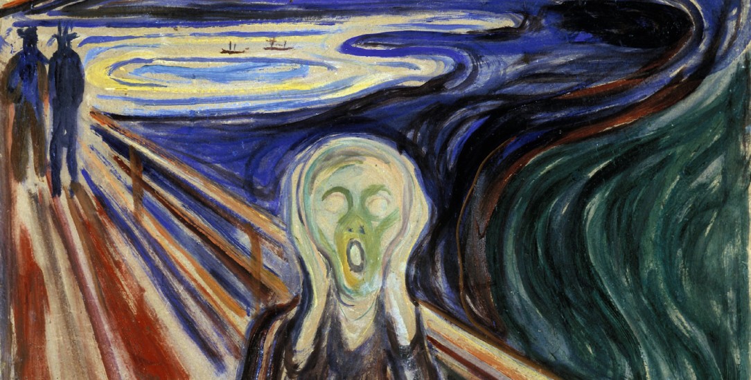 Nackte Angst: Edvard Munch drückte in seinem Bild »Der Schrei« aus, was die philosophischen Existenzialisten mit Worten beschrieben (Bildquelle: pa/Ann Ronan Picture Library)