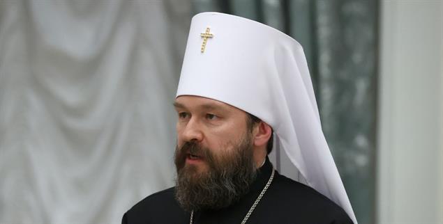 Metropolit Hilarion Alfejew (Foto: pa/dpa/TASS/Sergei Karpukhin)