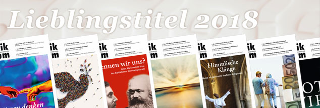 Und das sind die Publik-Forum-Lieblingstitel 2018: Die Leserinnen und Leser haben gewählt. Klicken Sie sich durch unsere Fotogalerie, um mehr zu erfahren. 