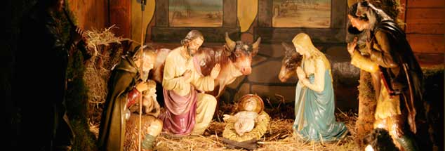 Die Krippe ist der Inbegriff der weihnachtlichen Idylle: Aber trifft sie den Kern des Festes? Jesus kam vermutlich nicht in einem Stall zur Welt  (Foto: pa/Gierth)
