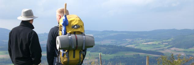 Pilgern, um sich zu begegnen: Immer wieder schütten Menschen ihr Herz aus. (Foto: Foto: www.mannaz-dasein-erleben.de)