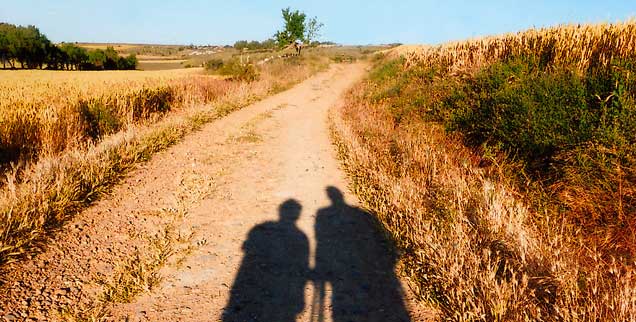 Unterwegs nach Santiago de Compostela: Beim Pilgern kann man manchmal Überraschendes erleben. (Foto: Seiterich)