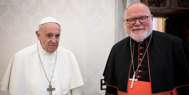 Über eine Demutsgeste zu neuer Größe: Kardinal Marx sitzt nach seinem Rücktrittsangebot fester im Sattel als zuvor (Foto: KNA)