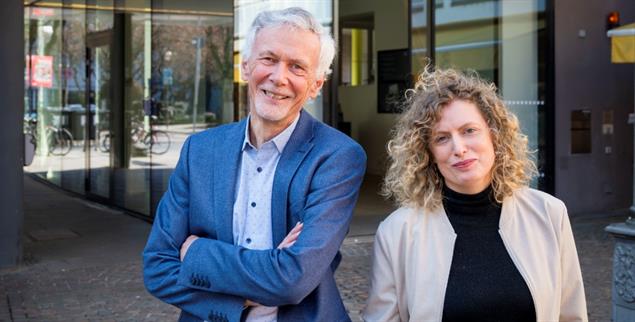 Im Gespräch über den Frieden:Jochen Cornelius-Bundschuh und Friederike Krippner. (Foto: Thomas Lohnes)