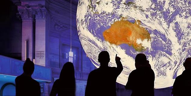 Mutter Erde: Perspektive eines Astronauten (Foto: © www.gaia-mainz.de)