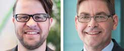 Brauchen wir ein Tempolimit auf Deutschlands Autobahnen? Jens Hilgenberg (links) sagt: »Ja!« Jürgen Berlitz (rechts) findet: »Nein!« (Fotos: BUND; ADAC)