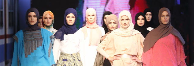 Ein neues Selbstbewusstsein: Immer mehr muslimische Designerinnen haben Erfolg mit farbenfroher Mode, die verhüllt (Foto: Said)