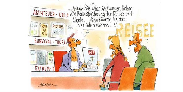 Strategische Partnerschaft? (Zeichnung: Mester)