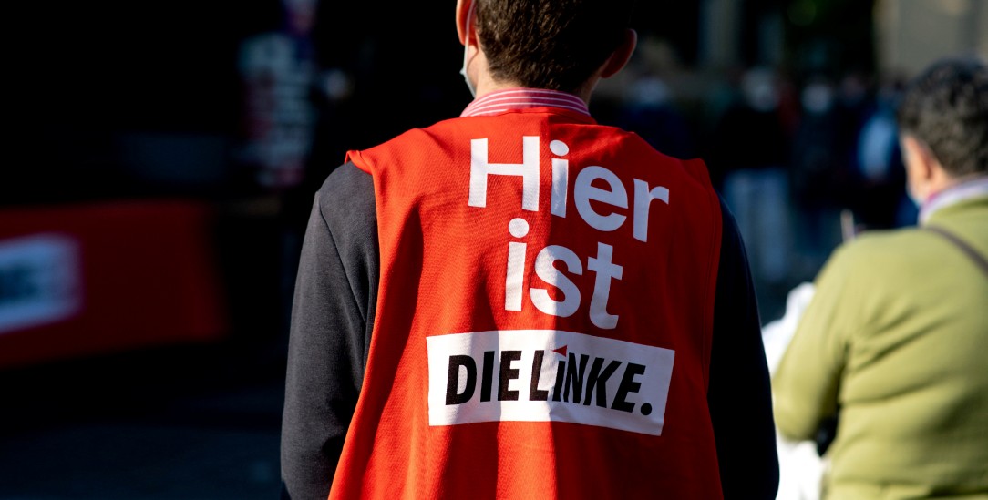 Die Linke wäre da als Koalitionspartner, aber SPD und Grüne grenzen sich von ihr ab. Warum eigentlich?(Foto: PA/Hauke-Christian Dittrich)