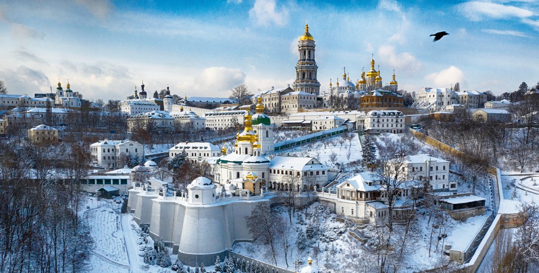 Durchsucht, verdächtigt und beschlagnahmt: Das Kiewer Höhlenkloster, ein heiliger Ort der Orthodoxie (Foto: pa/ap/Efrem Lukatsky)