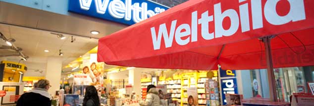 Eine der zahlreichen Filialen des Weltbild-Verlags in Deutschland: In Dortmund werden die Kunden wohl künftig ebenso wie andernorts auf das Katholische bei Weltbild verzichten müssen. Die Gesellschafter haben beschlossen, dass »Maßnahmen für eine Veräußerung der Verlagsgruppe Weltbild GmbH ohne jeden Verzug entschlossen aufgenommen werden«, teilte Weltbild jetzt mit. (Foto: pa/Thissen)

