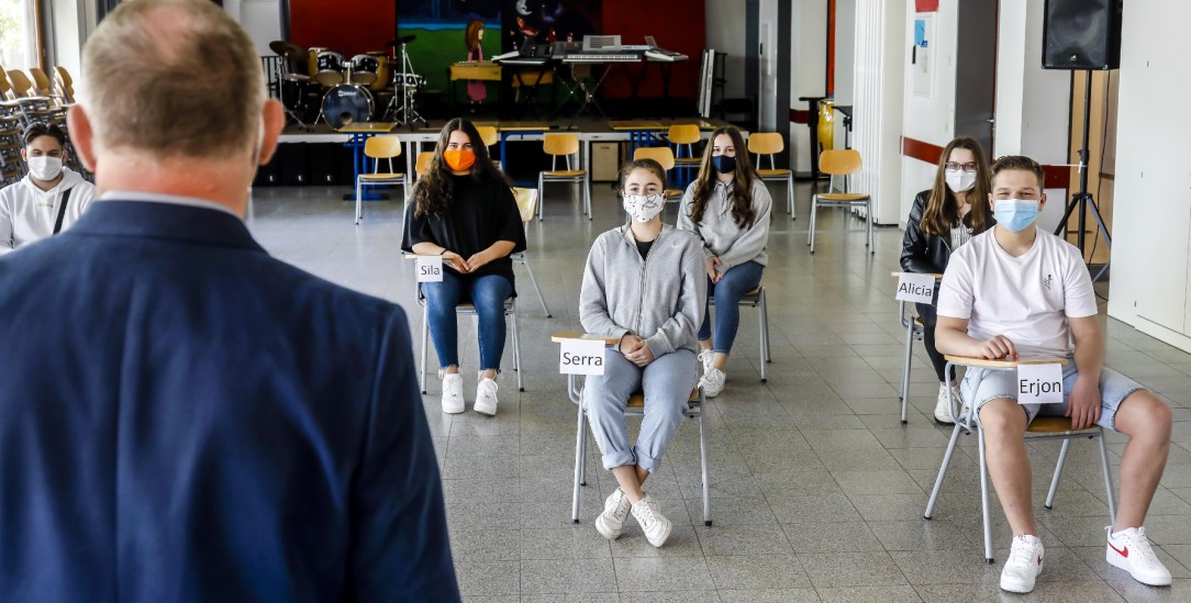 Lernen mit Abstand: Weitermachen wie bisher, nur mit größerer Distanz, das wäre zu wenig gelernt aus den Erfahrungen der Corona-Pandemie. (Foto. pa/Oberhäuser)