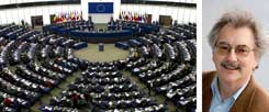 Mit 408 zu 254 Stimmen hat das EU-Parlament dem Freihandelsabkommen CETA zugestimmt und damit eigene Macht an die Konzerne abgetreten (Foto: pa/Cegarra/CITYPRESS24)