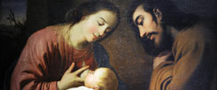 Die Heilige Familie – die Muttergottes, das Jesuskind und Josef, die väterliche Randfigur – wird kirchlich verehrt und idealisiert. Hilft aber vermutlich nicht weiter bei der Konfliktsynode, auf die Rom gerade zugeht. (Gemälde: »Die heilige Familie« von Francisco de Zurbaran, 1659. Foto: pa/ Prisma Archivo)