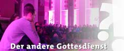 Kirche im Grenzbereich zwischen Kultur und Spiritualität: Die katholische St-Michael-Gemeinde in Köln liegt in einem Viertel, in dem viele Künstler, Medienschaffende und Studierende leben. Sie gestalten das Programm Art & Amen, das Lichtinstallationen, Konzerte, Lesungen, Musik bietet und die Kirche zum Stadtteil hin öffnet,  (Foto: Kremp)