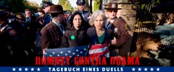 Präsidentschaftskandidatin Jill Stein (rechts) und ihre Vize Cheri Honkala bei ihrer Verhaftung in New York. (Foto: pa/zumapress.com/Brian Cahn)