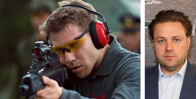 »Es heißt zwar immer, Deutschland hätte die restriktivsten Rüstungsexportkontrollen der Welt, aber die Realität ist eine andere«, sagt der Filmemacher Daniel Harrich (rechts). (Fotos: SWR-Pressestelle; pa/ Becher) »Es heißt zwar immer, Deutschland hätte die restriktivsten Rüstungsexportkontrollen der Welt, aber die Realität ist eine andere«, sagt der Filmemacher Daniel Harrich (rechts). (Fotos: SWR-Pressestelle; pa/ Becher)