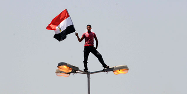 Sieg der Reformer: Aber welche Art von Demokratie entsteht? Zum Beispiel in Ägypten? (Foto: pa)