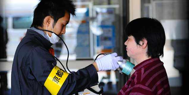 Strahlenmessungen in Fukushima: Die Zerstörung geht schrittweise vor sich (Foto: pa)
