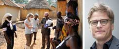 »Ärzte ohne Grenzen« hilft in Westafrika: In Guinea, Liberia und Sierra Leone ist das Gesundheitssystem praktisch zusammengebrochen, es gibt nicht genügend Behandlungsbetten für Ebola-Patienten, sagt Tankred Stöbe von »Ärzte ohne Grenzen«  (Fotos: pa/Carstensen; Amandine Colin/Ärzte ohne Grenzen)