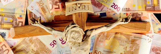 Geld und Gott: Gibt es da einen Zusammenhang? (Foto: Firma V/Fotolia)