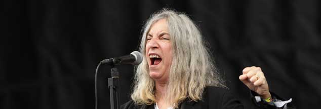 Patti Smith auf Tournee: Andrea Teupke über ihre rettenden Jahre mit der Schamanin und Punk-Poetin. (Foto: pa/Yui Mok)
