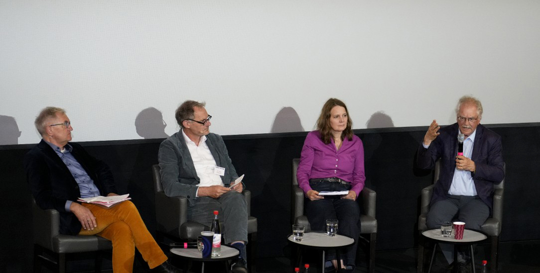 Woher kommt der Zorn auf den Staat? Das diskutierten Andreas Püttmann, Susanne Brandes und Wolfgang Kessler, moderiert von Matthias Drobinski (Foto: Benno Umbach)