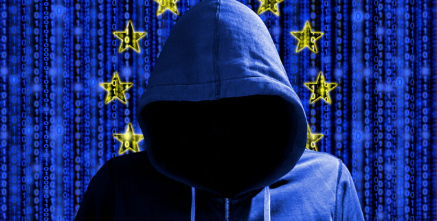 Wie werden die Europawahlen vor Online-Manipulationen geschützt? »Europa brennt, und die EU-Staaten versuchen, mit Wasserpistolen dagegen anzukämpfen« (Foto: iStock by Getty/BeeBright)