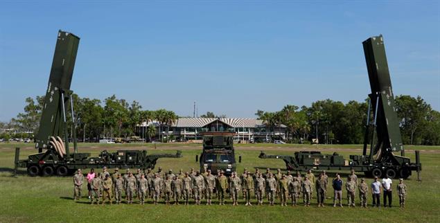 In Australien, aber vorerst nicht nach Deutschland: Abschussrampen für die Dark Eagle Langstreckenraketen der US-Armee (Foto: picture alliance / Cover Images)