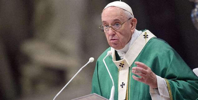 Am Ende entscheidet er: Papst Franziskus hat das letzte Wort. (Foto: Stefano Spaziani/Romano Siciliani/KNA)   