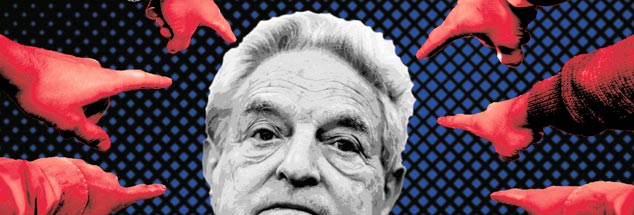 Folge einer gezielten Kampagne: George Soros wurde von einem weltweit geachteten Philanthropen zu einem der meistgehassten Menschen der Welt (Fotoillustration: Publik-Forum; Fotos: iStock by Getty/photoschmidt; iStock by Getty/DavidZydd; pa/epa/Stefan Zaklin)