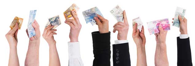 So viel Spendenwillige, so viel Geld: Aber wie sammelt man das am besten ein? Erfolgreich ist Crowdfunding im Internet. (Foto: Miriam Dörr/Fotolia)