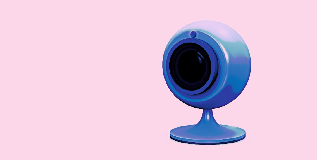 Die Webcam: Das einzige Auge, von dem man in sich jetzt im Lockdown noch richtig präsentieren kann. (Foto: istockphoto)