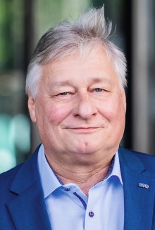Martin Burkert ist Vorsitzender der Eisenbahn- und Verkehrsgewerkschaft EVG. (Foto: PA/DPA/Christoph Soeder)