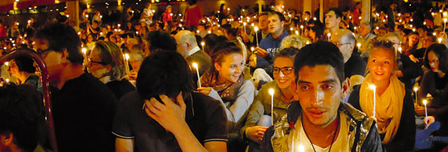 Die Kraft der Stille: Unzählige Jugendliche haben Taizé als einen Ort intensiver geistlicher Erfahrungen erlebt (Foto: pa/Pacific Press/Michael Debets)