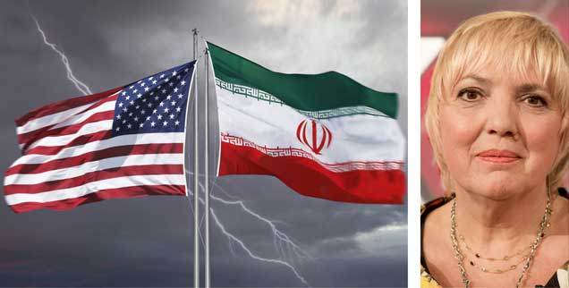 Wohin führen die Spannungen zwischen USA und Iran? »Zutiefst beunruhigend« nennt Grünen-Politikerin Claudia Roth die aggressiven Töne von US-Vizepräsident Mike Pence in Richtung Iran bei der Münchner Sicherheitskonferenz. (Fotos: istockphoto/narvikk; pa/Pagels)