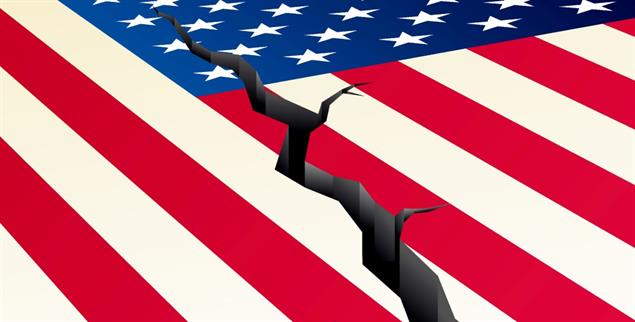 USA: Ein gespaltenes Land (Foto: istockphoto/badvviser)